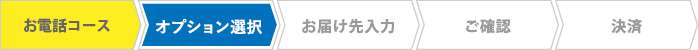 お電話コース　バージョン選択